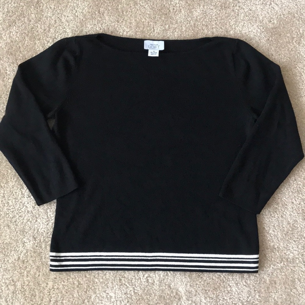 🥳Black & White Anne Taylor Loft Beauty🥳